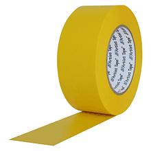 yellow label tape from thetapeworks.com